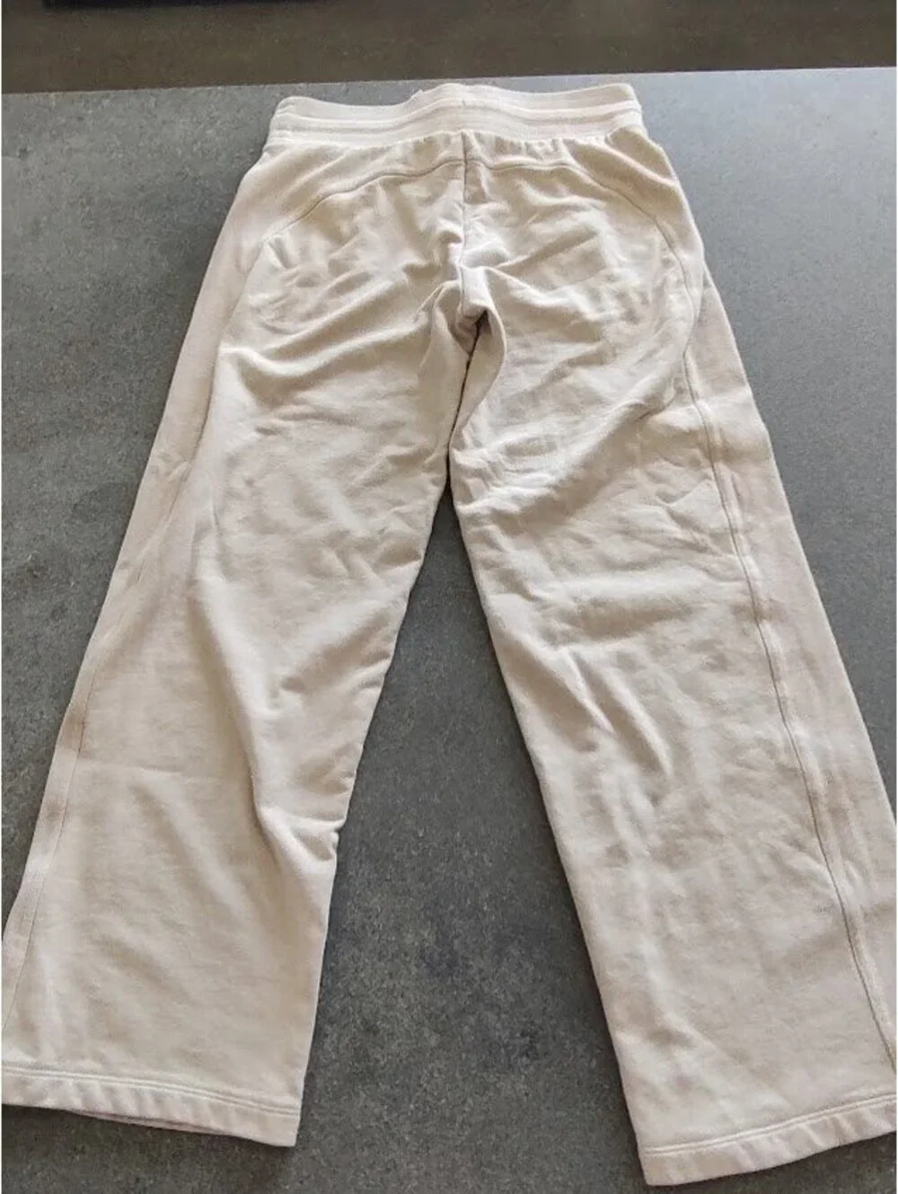 Joy Lab Beige Wide-Leg Sweatpants Size M